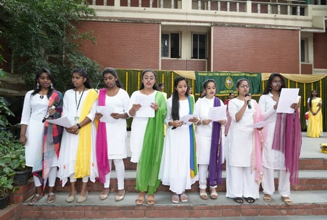 Bishop Cotton Women's Christian College Bangalore Investiture photo 6